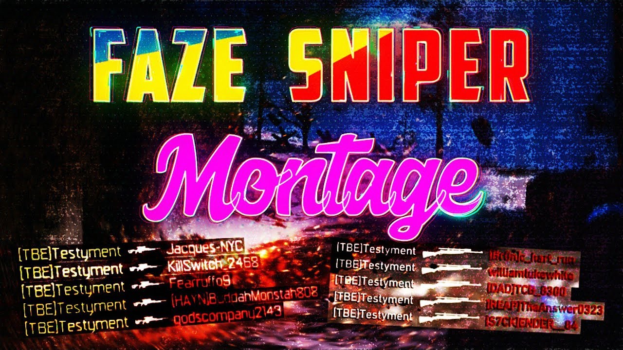 FaZe Testy - Sniper Montage