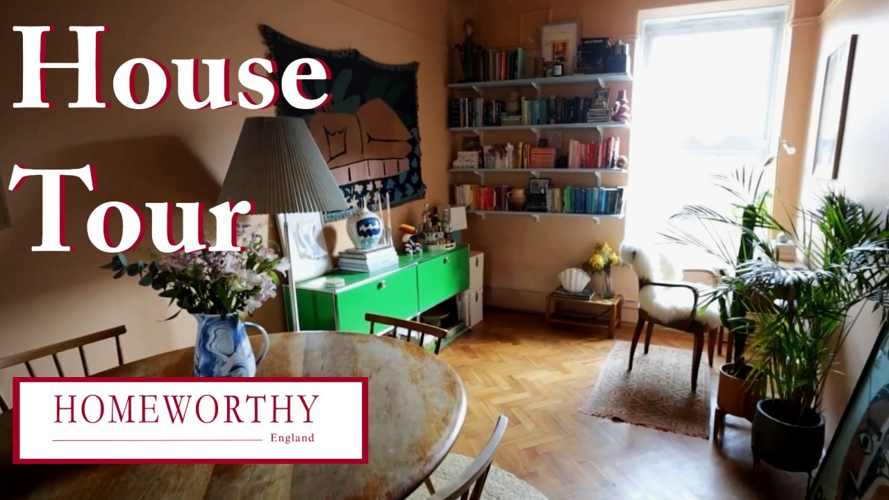 ENGLISH HOUSE TOUR | A Color-Filled Flat in East London