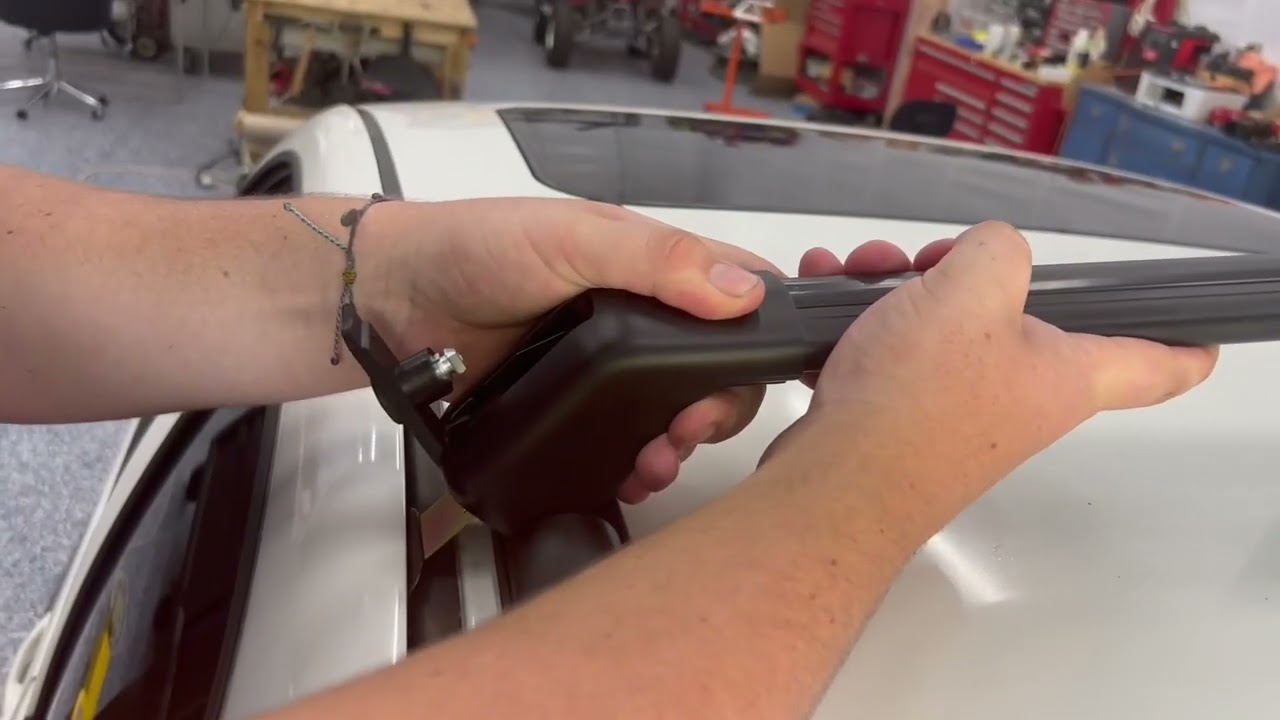 Installing Universal Roof Rack Cross Bars on 2002 Volkswagon Jetti TDI