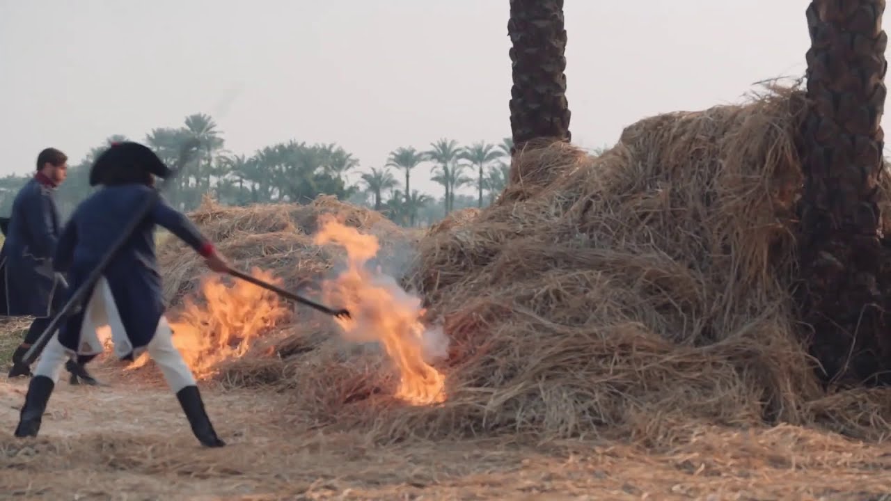 نابليو حرق غيطان الفلاحين وقبض عليهم علشان يوصل للسطان حامد #سره_الباتع