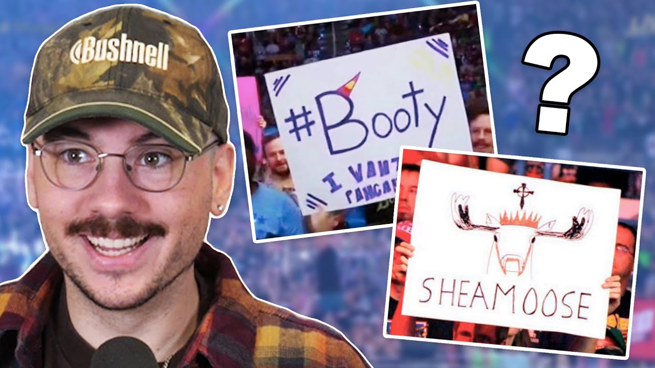 Guess the WWE Wrestler by the CROWD SIGN!