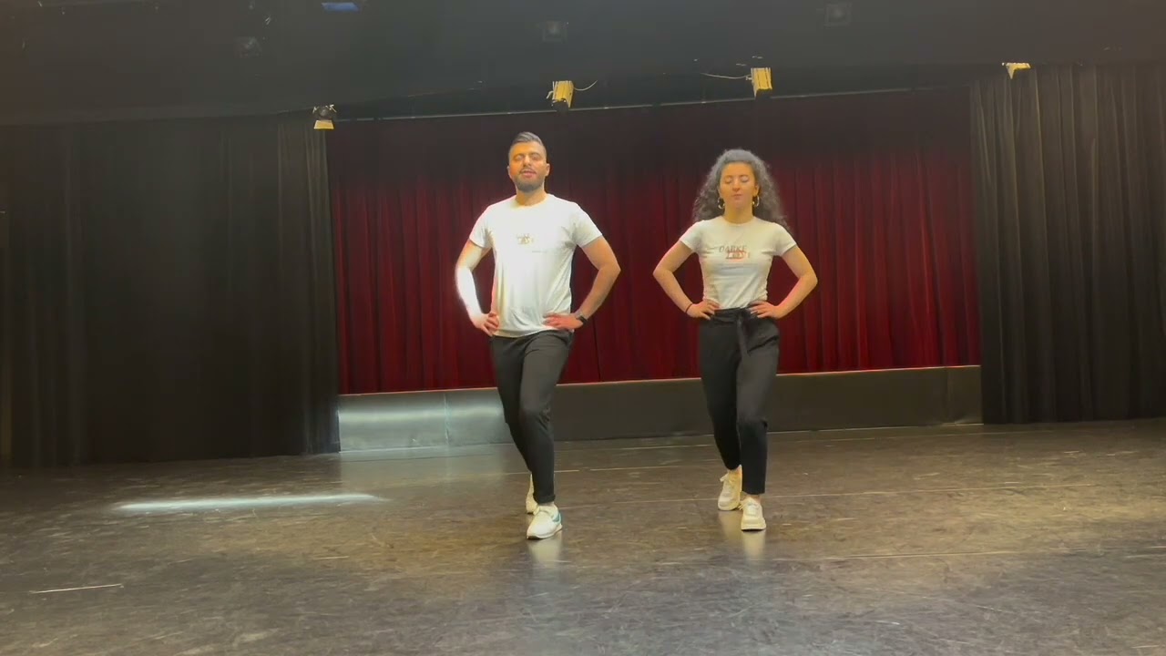 Dabke beginner package 3 -Dabke da2ten (2-hit)- arabic version دبكة تعليم للمبتدئين باللّغة العربيّة