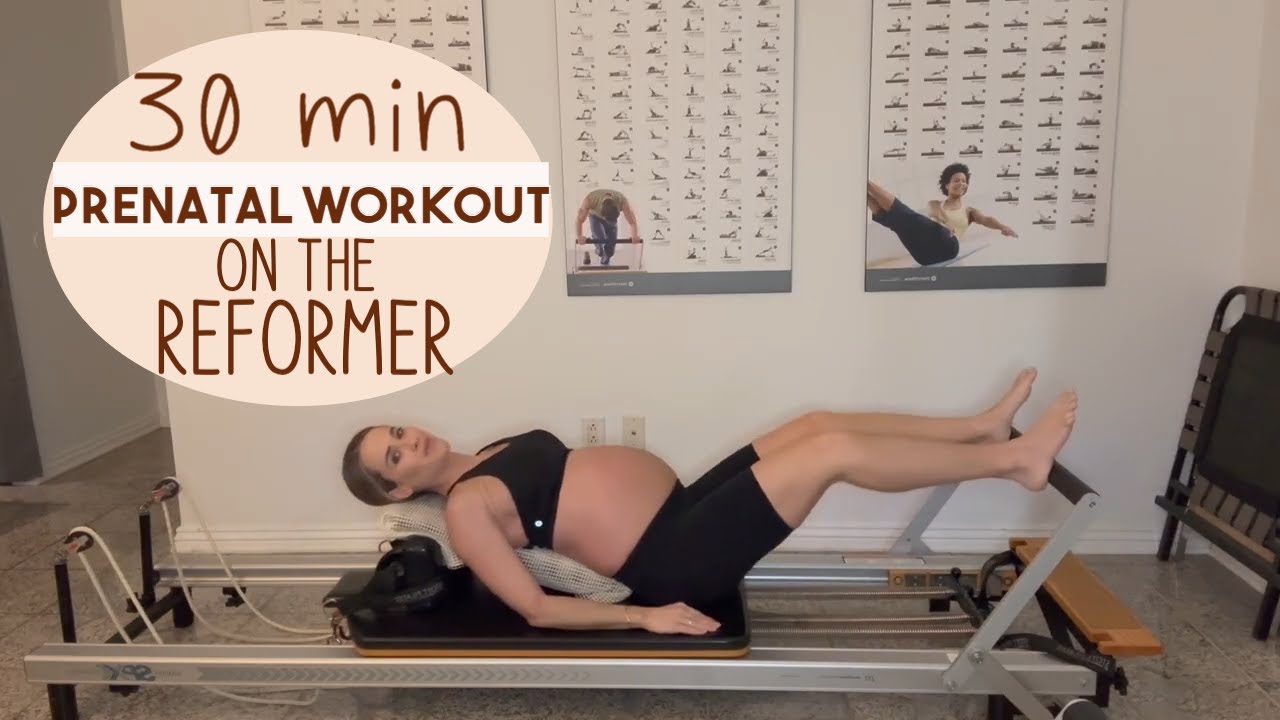 Prenatal Reformer pilates Workout (30 minutes 3rd trimester)