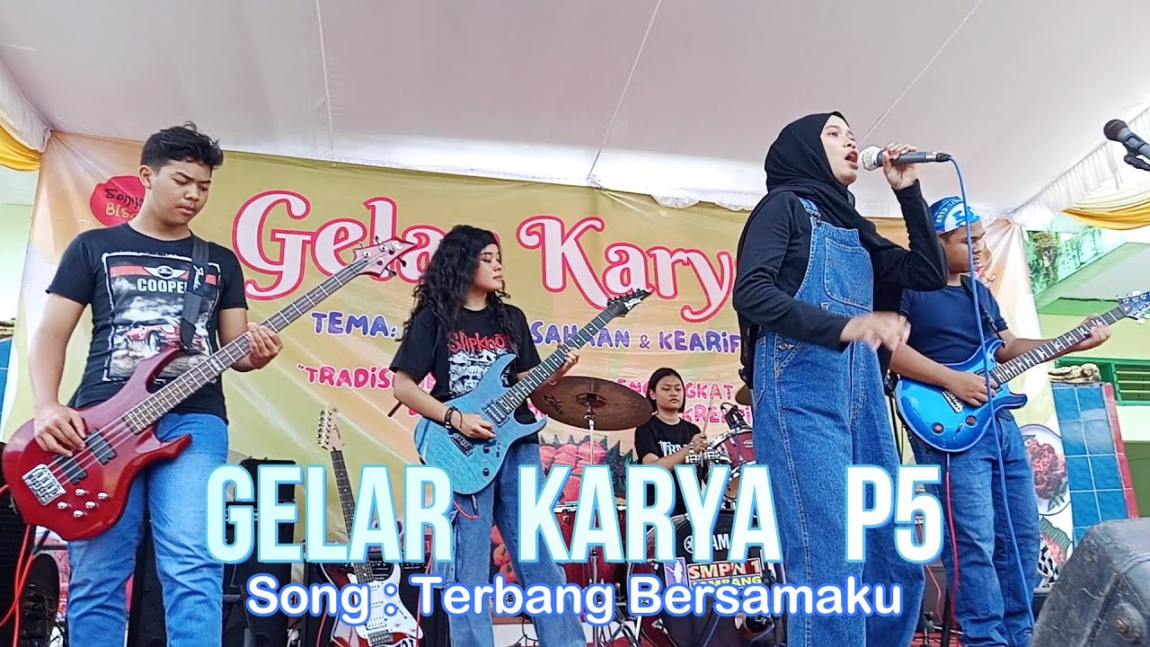 Terbang Bersamaku :Kangen Band Cover SMPN 1 JOMBANG #pelajarjombanghits #smpn1jombang