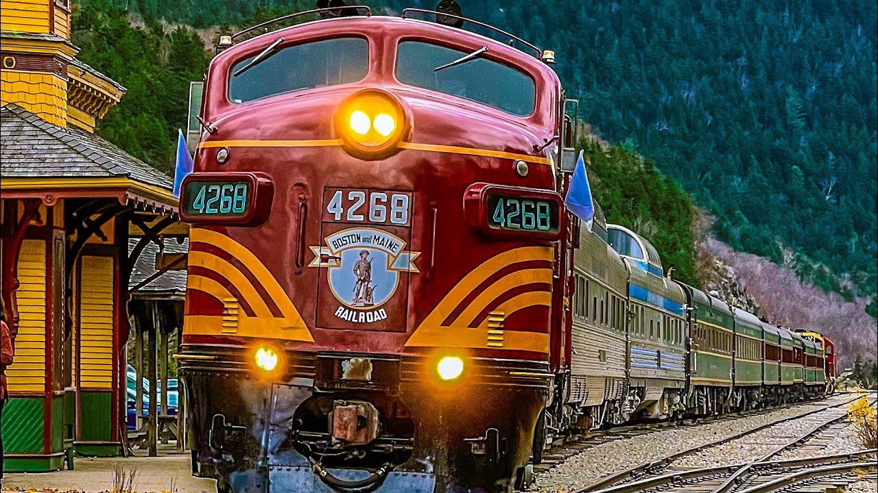 Vintage Boston & Maine F7's To Fayban's! Chasing The 470 Club Excursion! [October 2023]
