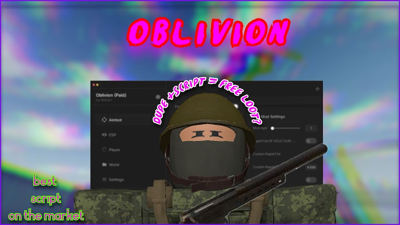 Project Delta **Oblivion**  + #DUPE Script  | legit semi-rage and get FREE Loot | free executor DESC