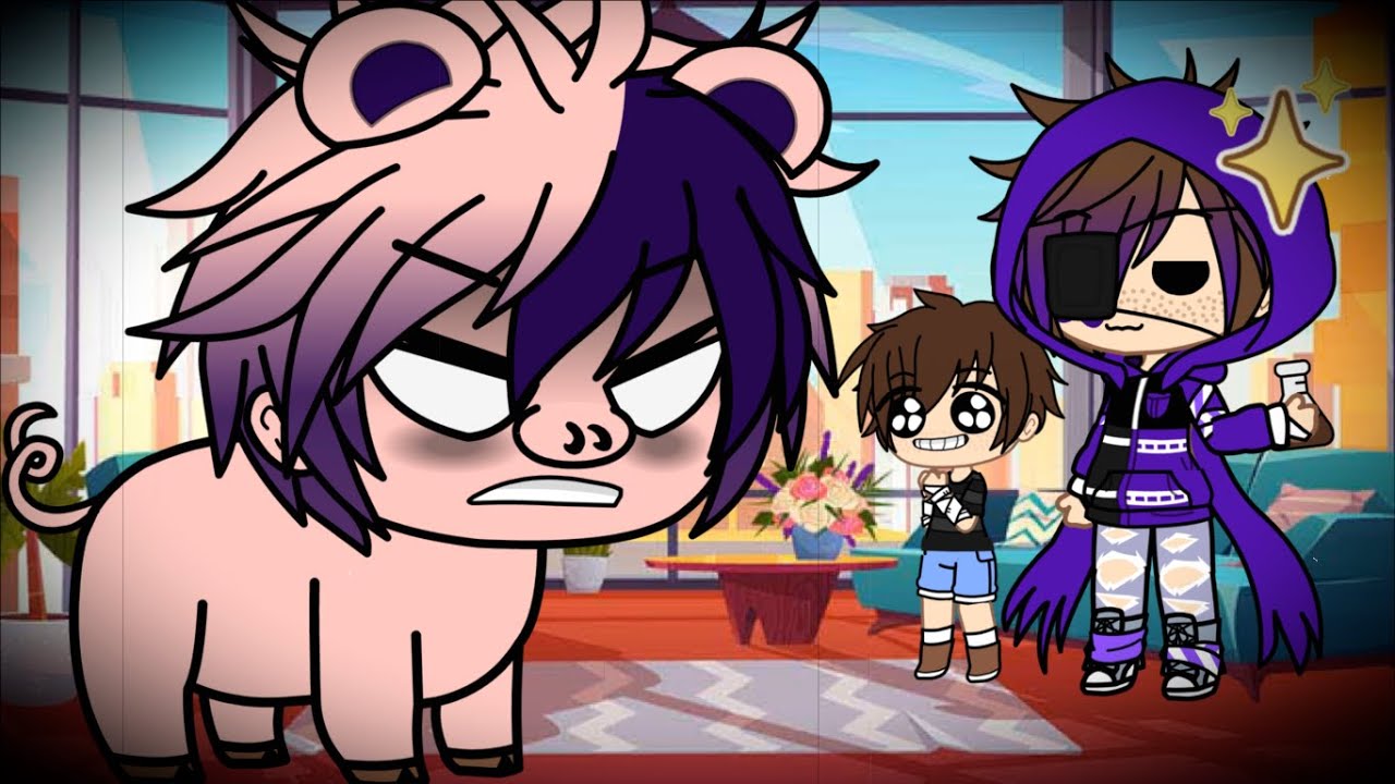 If William Afton turns into a PIG for 24 hours || The Afton Family and Pets