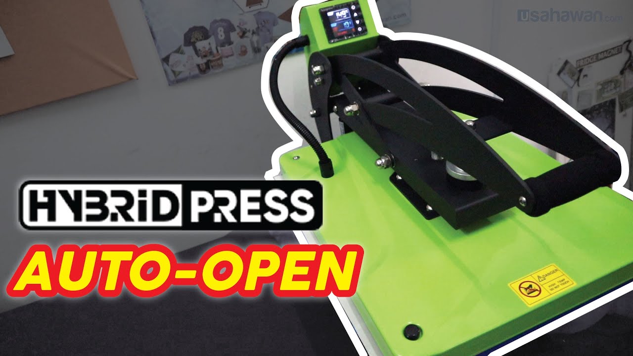 AUTO OPEN HEAT PRESS MACHINE (BEST FEATURE)
