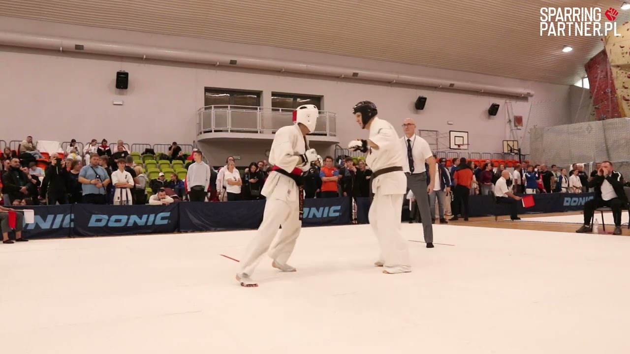 Tomasz Dziuba vs Krzysztof Kończa Mistrzostwa Polski OPEN Karate Kyokushin Warszawa 2024