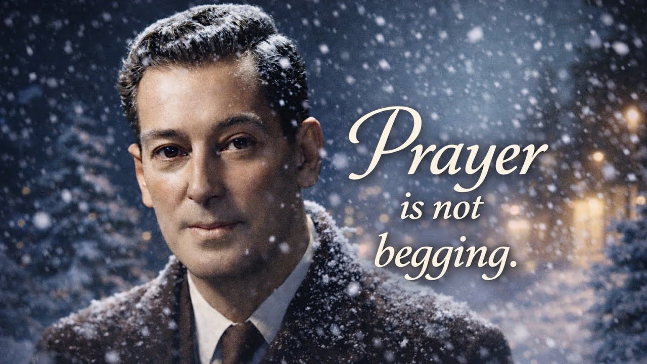 Prayer is not begging (Neville Goddard) 
