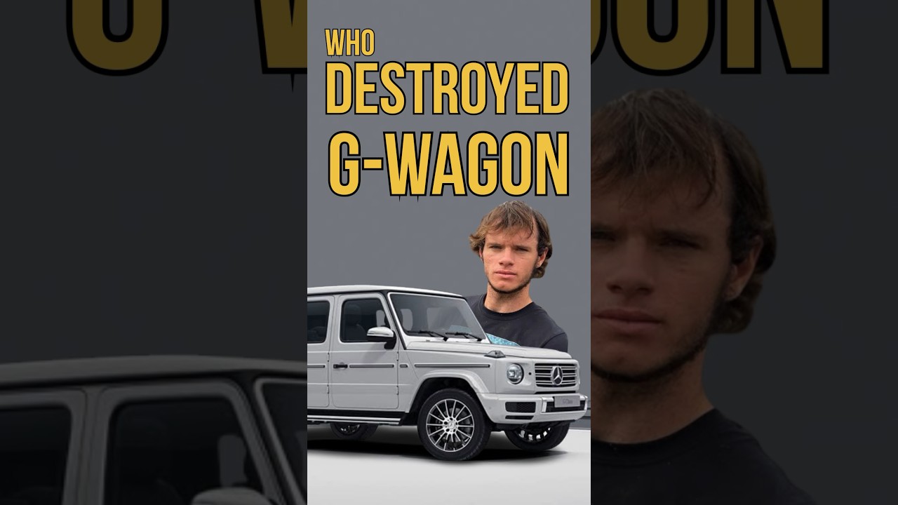 Durability test of Mercedes G-wagon
