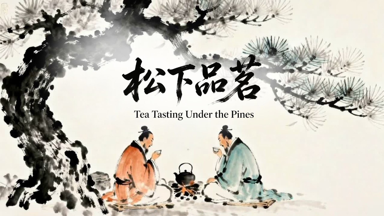 Chinese Instrumental Music for Study, Work & Relaxation | 松下品茗・養氣安神 | Relaxing Guzheng & Xiao