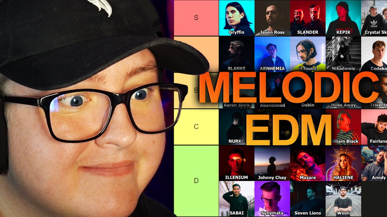 MELODIC EDM TIER LIST