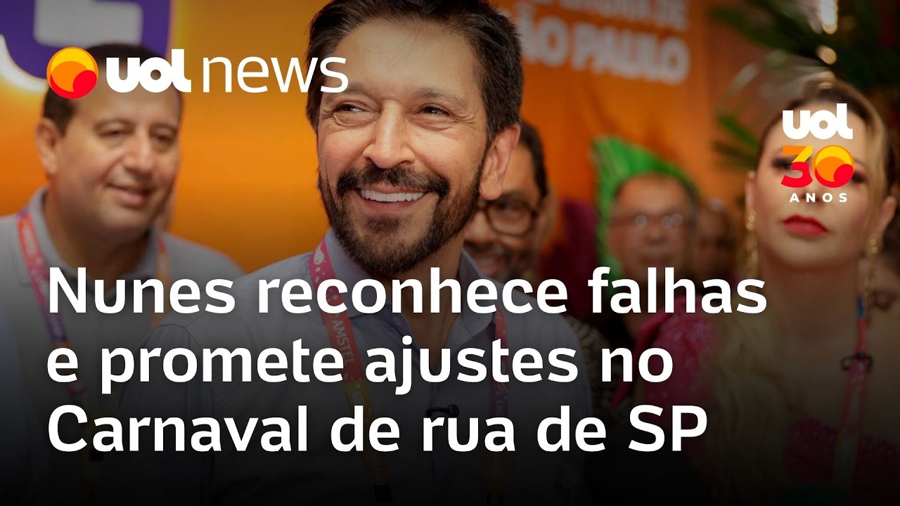 Ricardo Nunes reconhece falhas e promete mudanças no andamento de blocos no Carnaval de SP