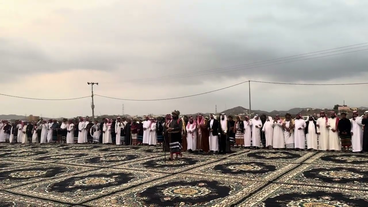 مبدا قبايل بني حريص عند بلغازي في حفل زواج الشاب عبدالله بن حسين الغزواني في استراحة الريف ببلغازي