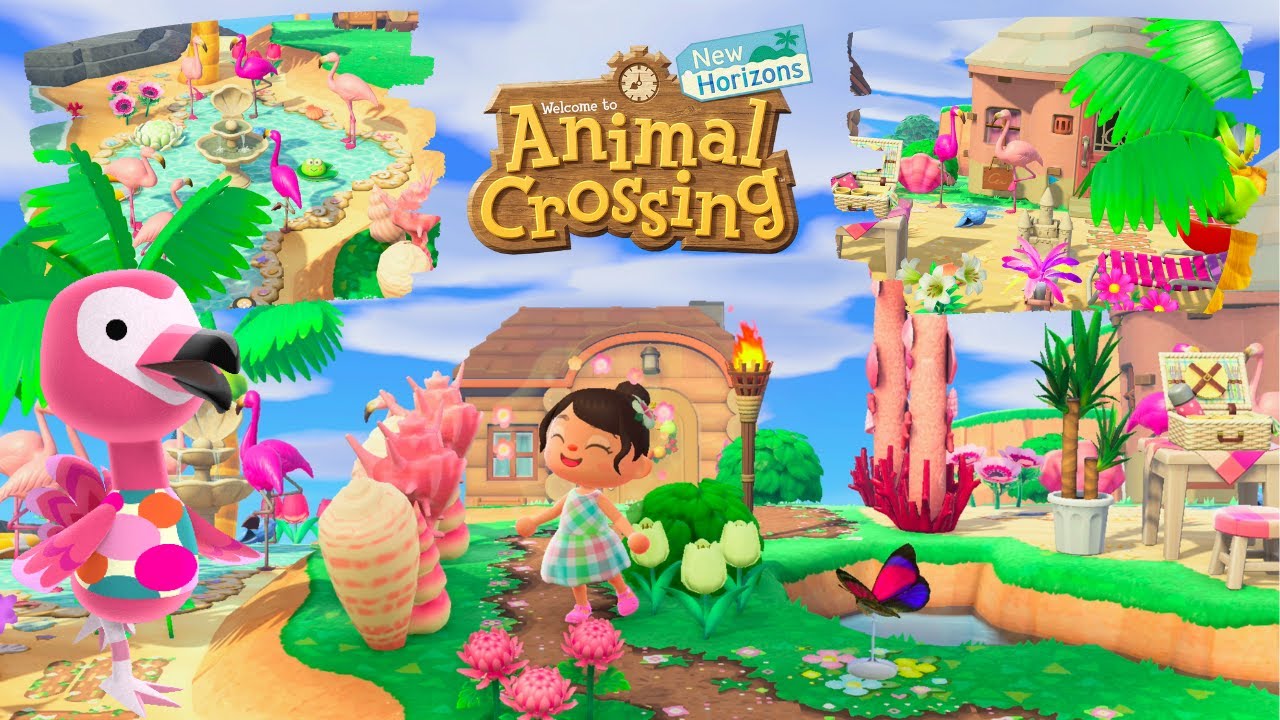 DECORANDO la casa de Azucena y la Playa (Speed Build) Animal Crossing New Horizons