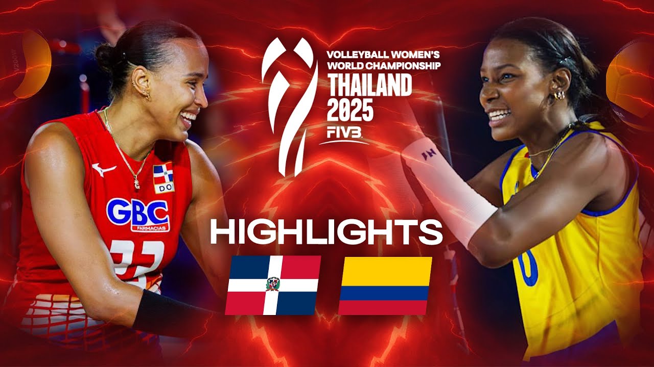 Dominican Republic 🇩🇴 vs. Colombia 🇨🇴 - Highlights | Women's World Championships 2025