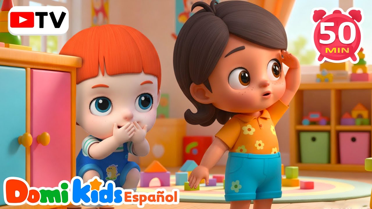 👧 Cucú, ¿Dónde Estás? | Canción para Bebés y Niños | Canciones Infantiles | Domi Kids