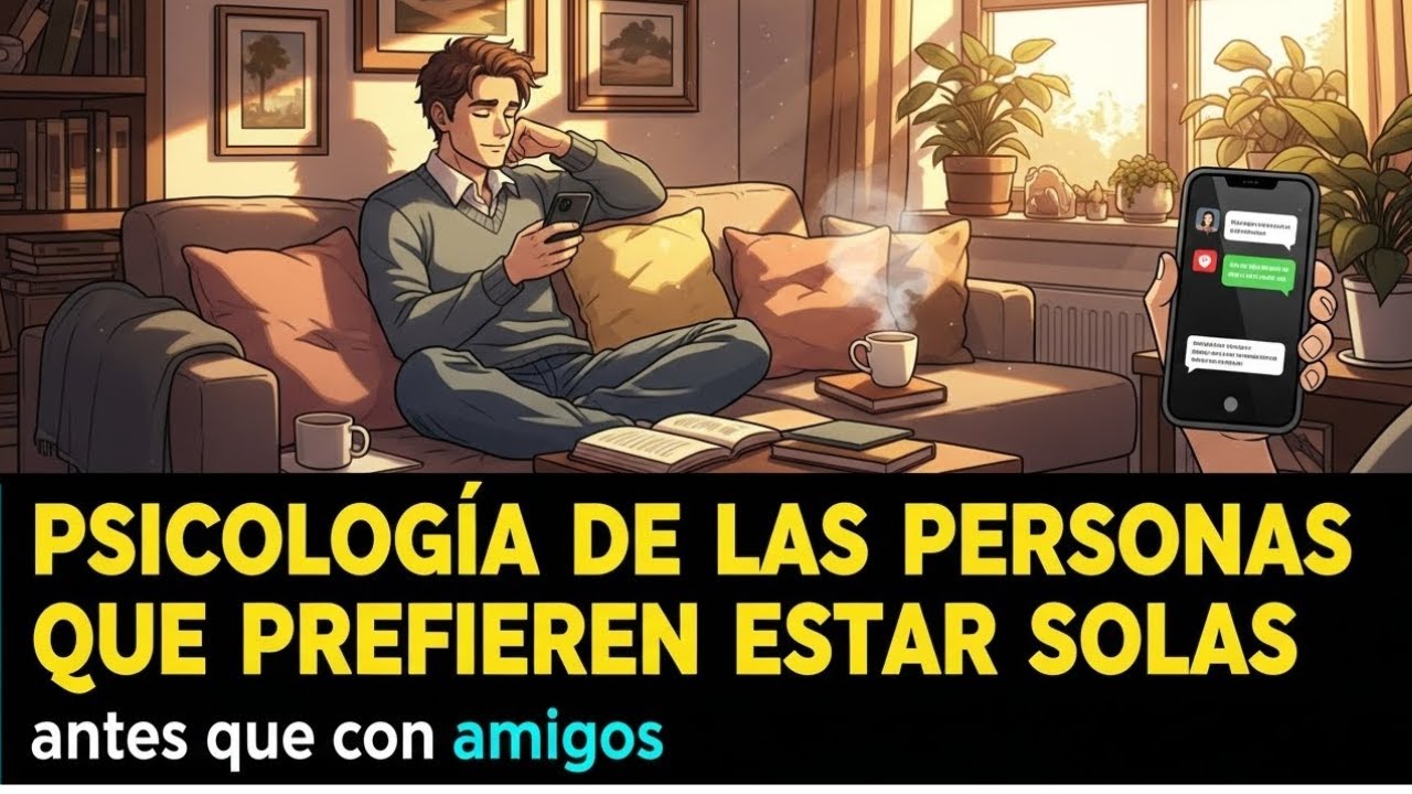 Psicología de las personas que prefieren estar solas antes que con amigos