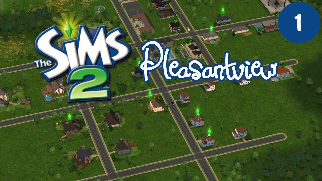 Давайте поиграем в The Sims 2 в Плезантвью! Эпизод 1 | Дон Лотарио и готы
