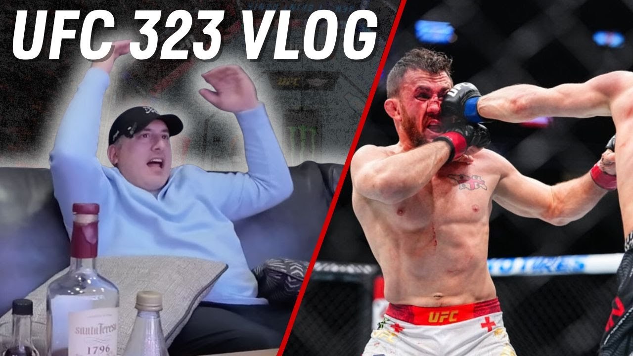Видеоблог о еде для боев UFC 323