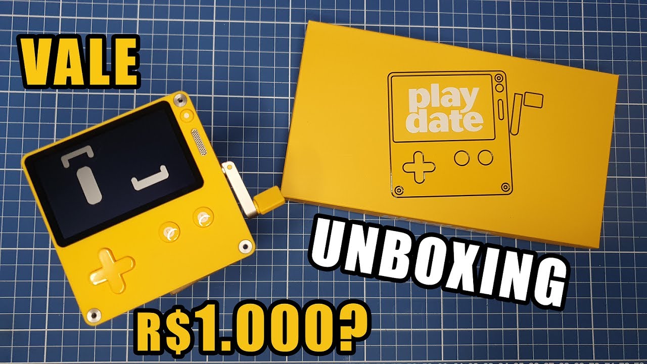 PLAYDATE UMA GAME BOY ATUAL DE R$1.000? REVIEW e UNBOXING #playdate #panic