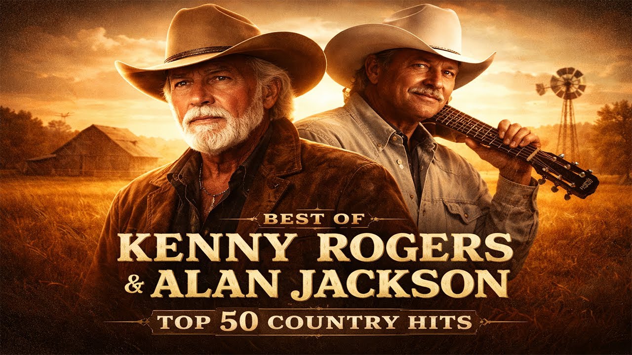 Kenny Rogers & Alan Jackson Nonstop Playlist 🌾🎵 Legendary Country Classics  Full Album Collection