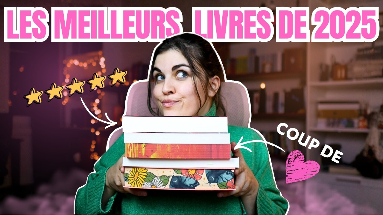 Mes meilleurs lectures de 2025 💕