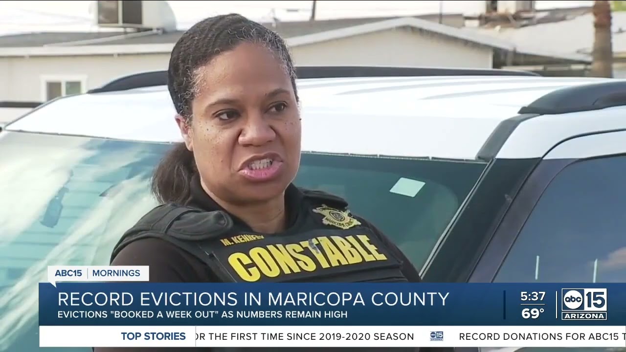 Constables face increased workload as Maricopa County sees record number of evictions  ABC15 Arizona