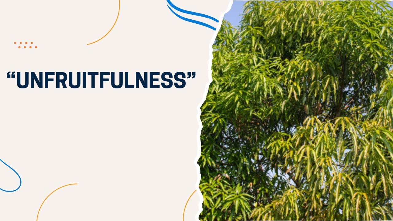 Unfruitfulness in Fruit Trees Explained | Horticulture Lecture