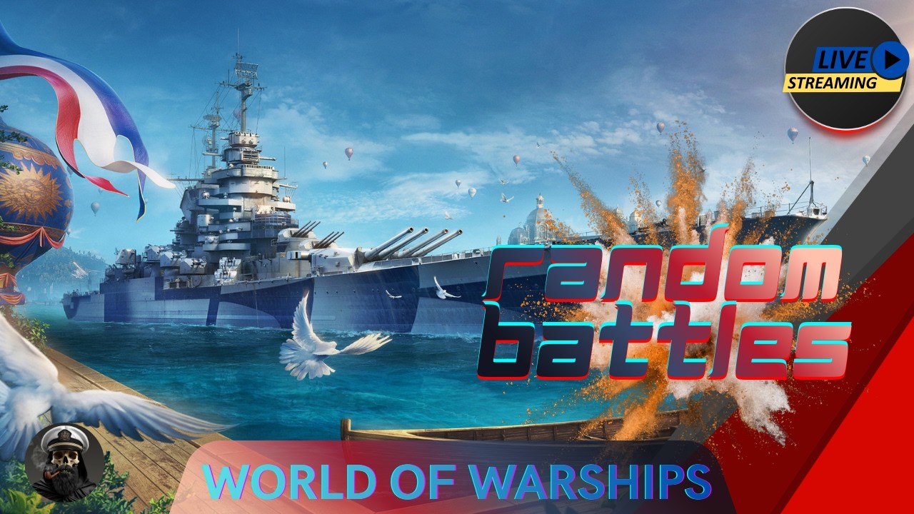 💥Random battles💥World of Warships🔥ROUSSILLON -- Імбова точність ГК?🔥