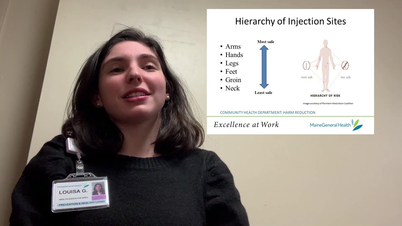 Injection Technique: Injection Site Location when Mainlining, Part 2