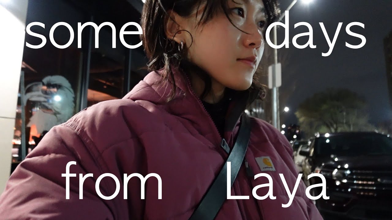 vlog 미국 대도시에 사는 내향인의 주말 | somedays from Laya