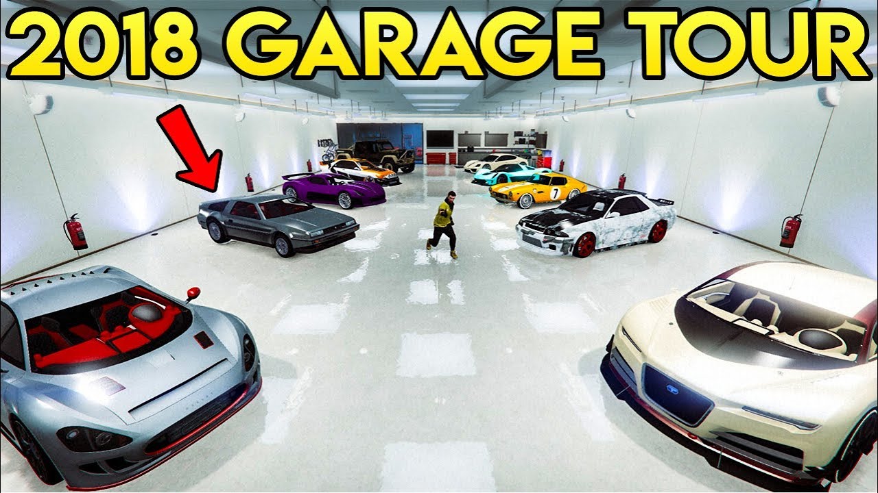 My 2018 UPDATED Garage Tour in GTA Online! Over 120+ Vehicles!