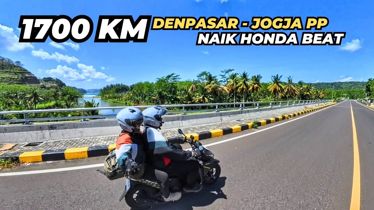 1700 KM Touring Denpasar Jogja PP Naik Honda Beat DAY 2 : Blitar - Jogja Via JJLS Tulungagung 