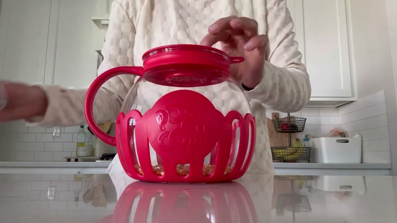 Review and full Demo of Ecolution Micro-Pop Microwave Popcorn Popper