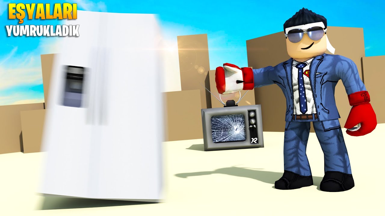🥊 Мы становимся сильнее, нанося удары! 🥊 | Симулятор разрушителя | Roblox Turkish