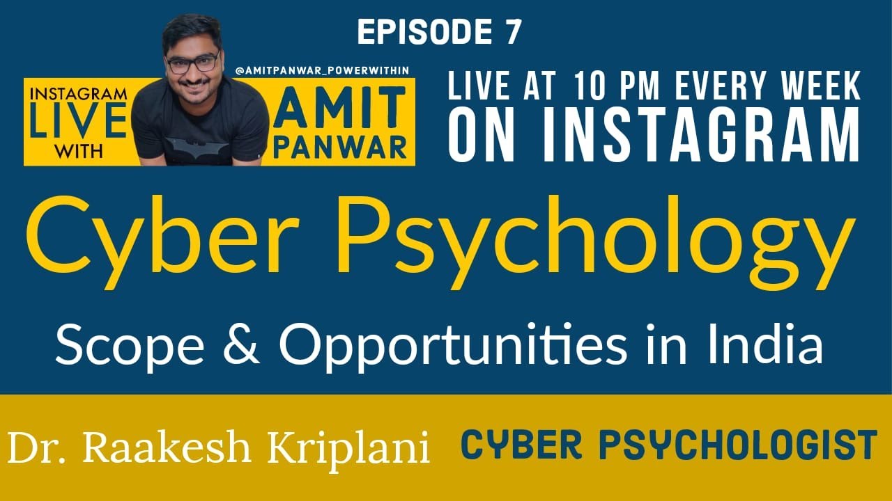 CYBERPSYCHOLOGY | Meaning, Scope and Opportunities in India 2020