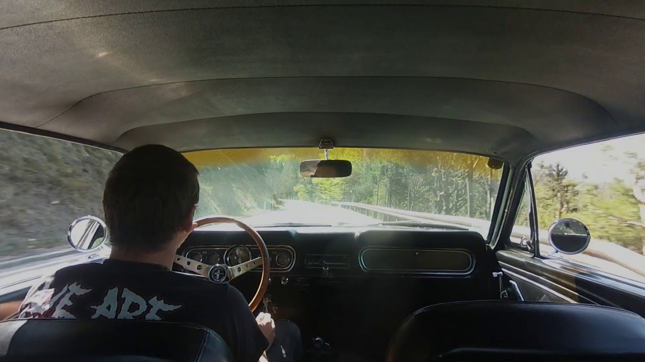 1966 Mustang up/downhill with external mic
