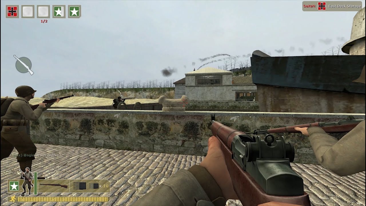 Day of Defeat: Source #12 American Rifleman With M1 Garand In Port of Call Hob b3