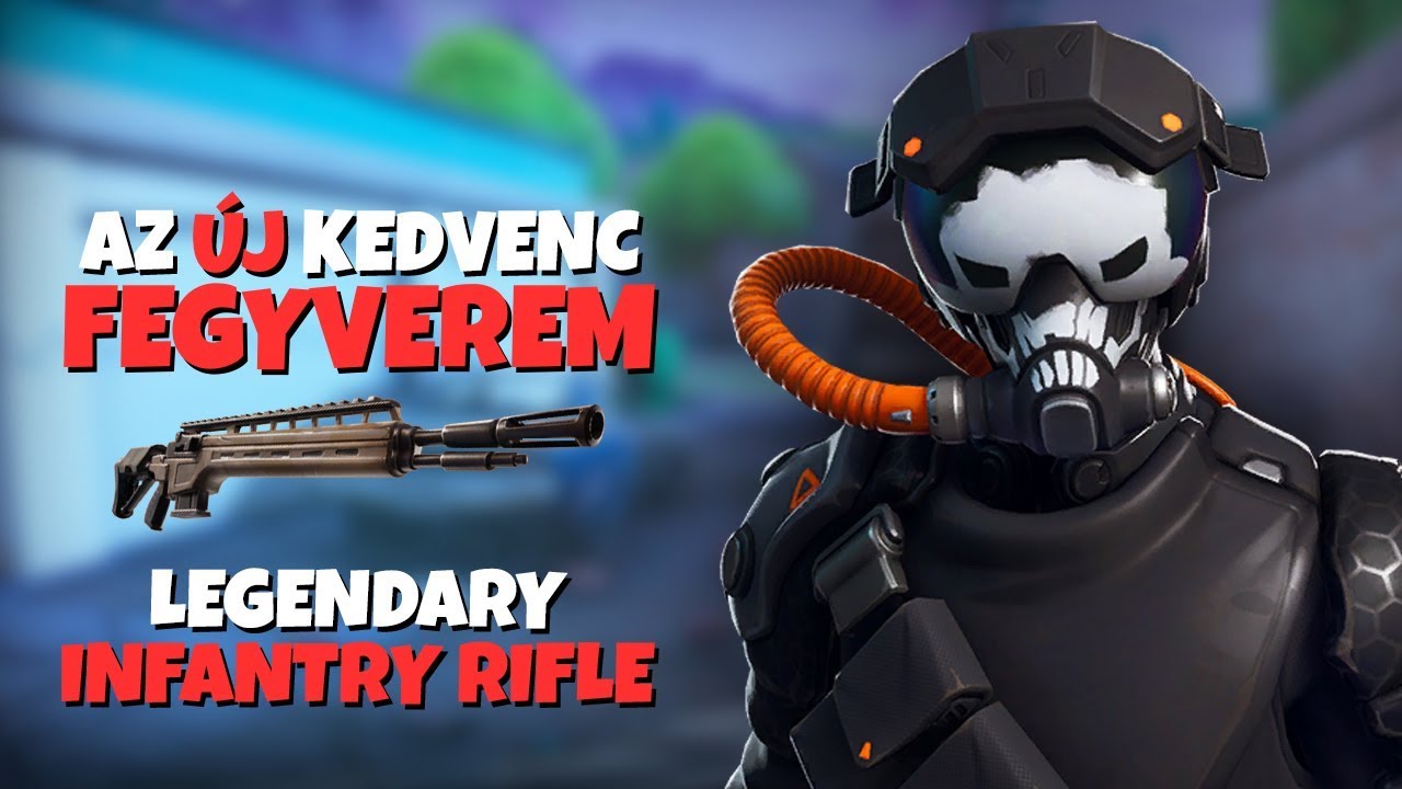 AZ ÚJ KEDVENC FEGYVEREM! | LEGENDARY INFANTRY RIFLE (Fortnite Battle Royale)