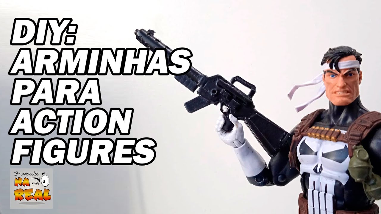 DIY #159: Arminhas para Action Figures -  Como fazer - Tutorial - Maquetes