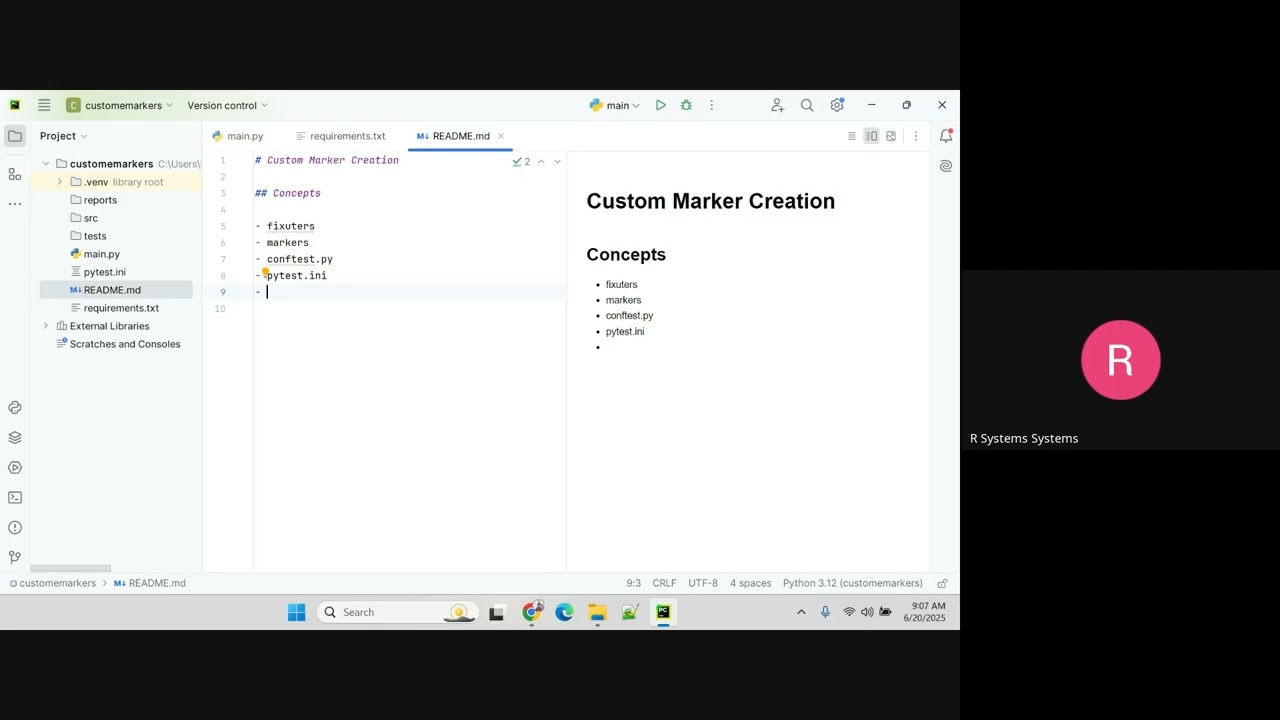 April 2025 Batch   2025 -06 -20 PYTHON-36  Recording
