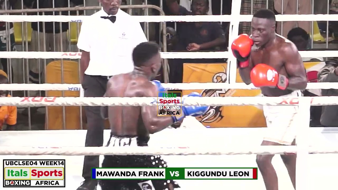 UBCLSE04 WEEK 14 MAWANDA FRANK BEATS KIGGUNDU LEON 5-0 #ugandaboxingchampionsleague