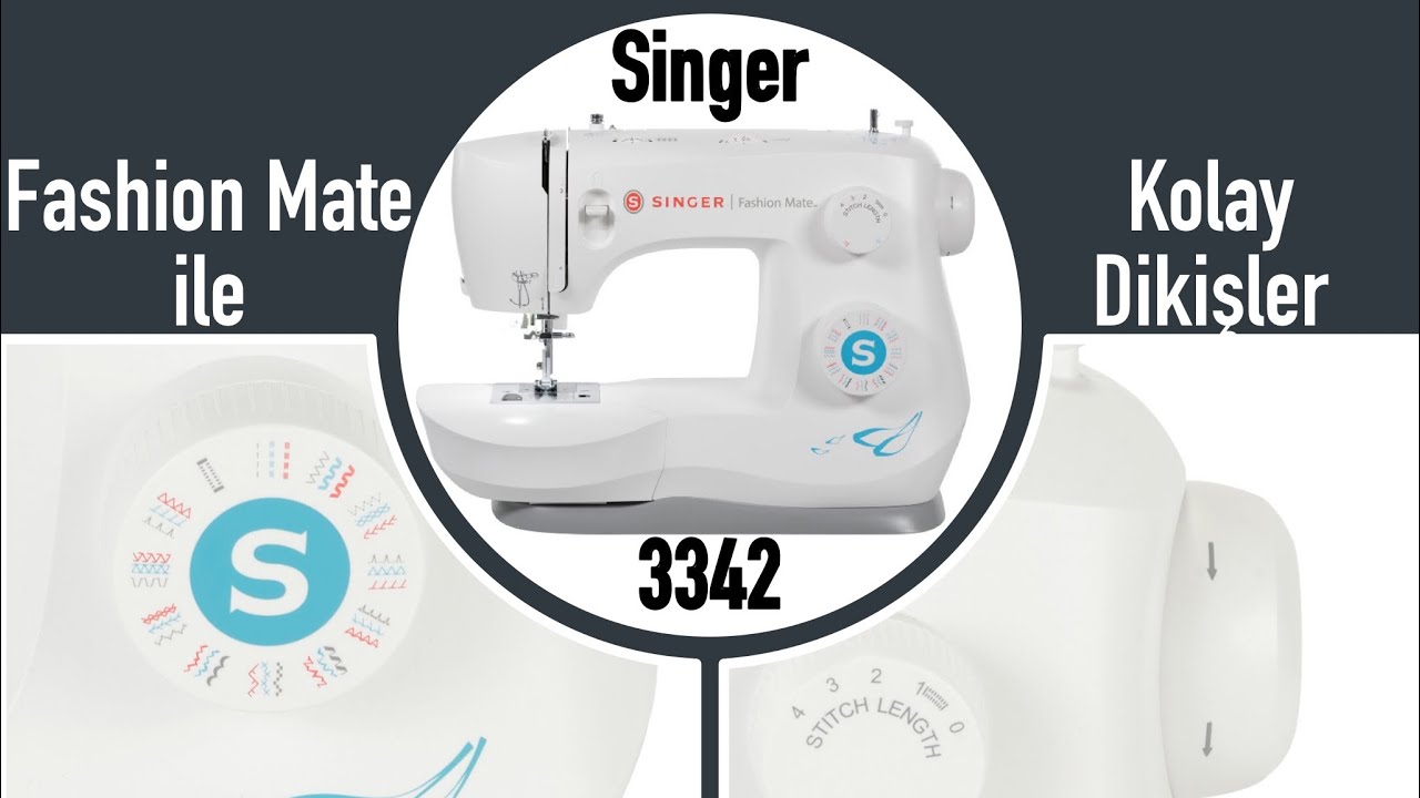Singer Fashion Mate 3342 dikiş makinesi incelemesi.Ev kullanıcısı için mantıklı mı? Alınır mı?