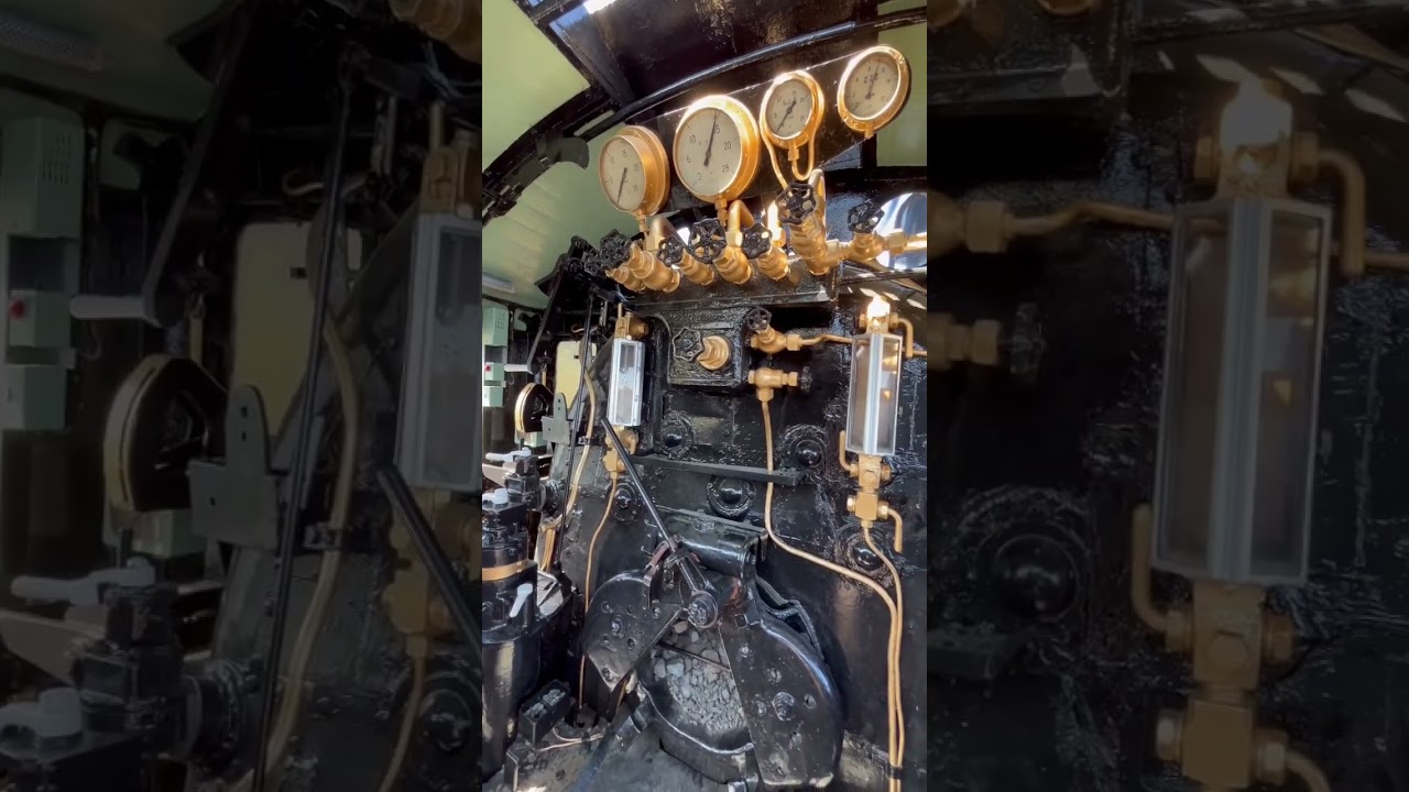 stream engine S Lデコイチ #japan #japon #japanesetrain #shorts #short #SL #streamengine #retrotrain