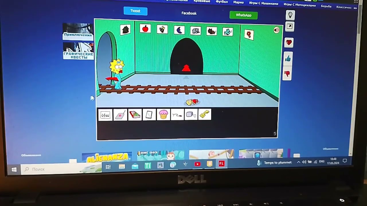 Maggie Simpson Saw Game Game Over