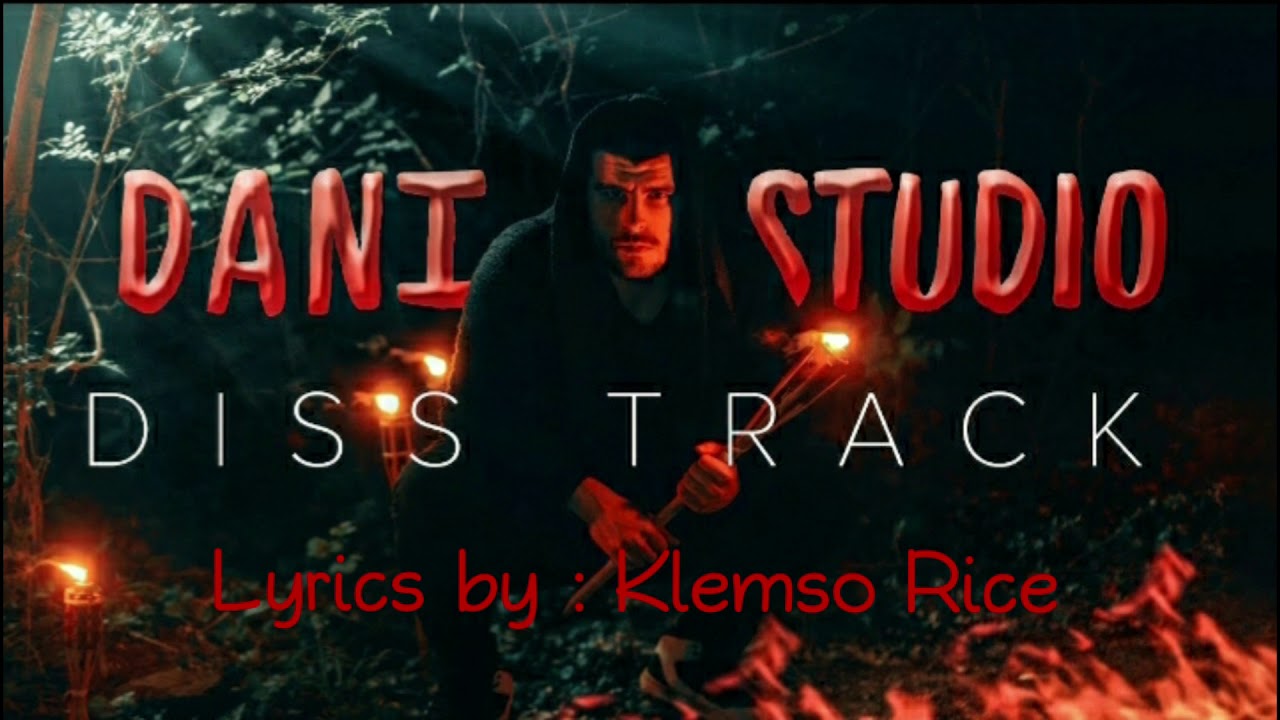 Kobi - Dani Studio DISS (Lyrics video by Klemso Rice)