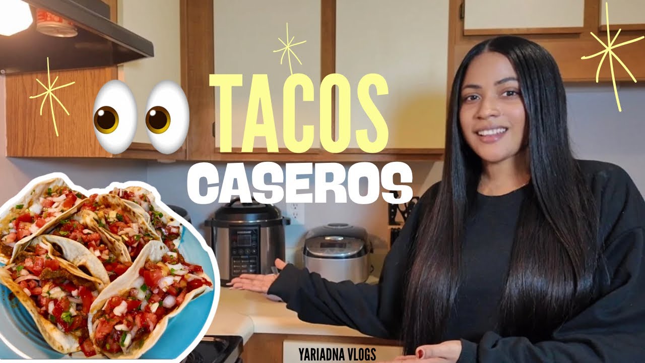 😋Estos tacos caseros quedan BRUTALES | Fáciles y deliciosos 🌮 #tacos #comidamexicana #recetasfaciles