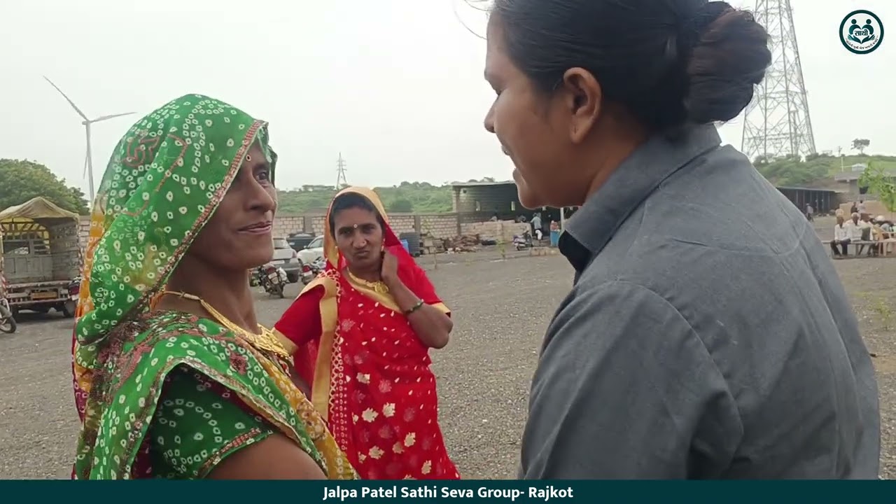 કશનીબેન સાથે ફોન માં કરી વાત | Jalpa Patel Sathi Seva Group l Amardham Aashram | Team Sathi